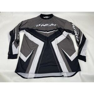 O'Neal Motocross Racing Shirt Elbow Padding Mens Size XL‎ Gray